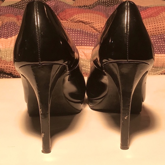 FIONI shiny platform stiletto high heels 9.5 - Picture 5 of 10