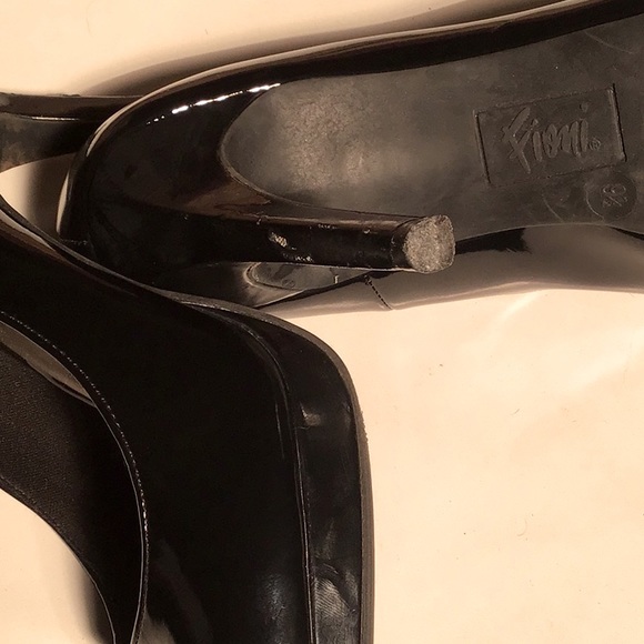 FIONI shiny platform stiletto high heels 9.5 - Picture 10 of 10