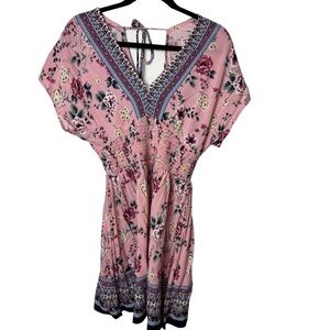 bebop dress floral medium new with tags