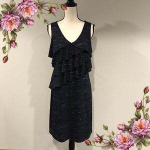 MAKE AN OFFER;) Sleeveless layered midi dress