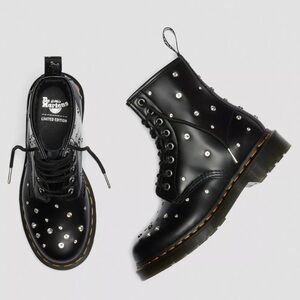 Swarovski x Dr. Martens • 1460 LACE UP BOOTS