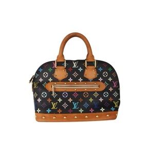 LOUIS VUITTON MURAKAMI MULTICOLOR ALMA PM BAG