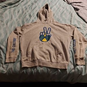 Cross Colours Gray Men's XL Pullover Hoodie‎ Sweatshirt