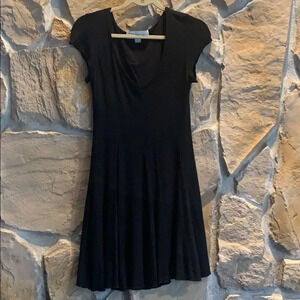 Vintage Havana Black Short Sleeve Dress