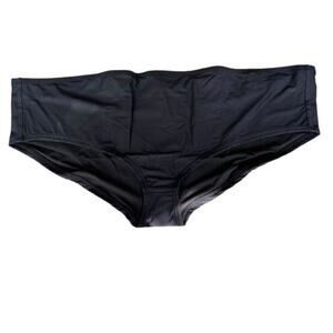 NWT J.Crew Boy Short Black Swim Bikini Bottoms Size 3X