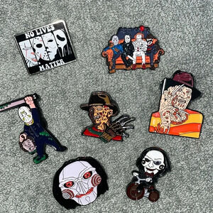 Horror hat/scarf pins bundle #7