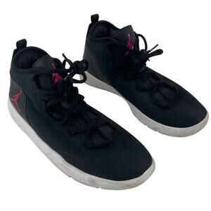 Jordan Reveal Gg Black Pink Athletic Sneakers Kids Unisex Size 6.5Y Preowned