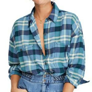 FREE PEOPLE Loveland Plaid Shirt