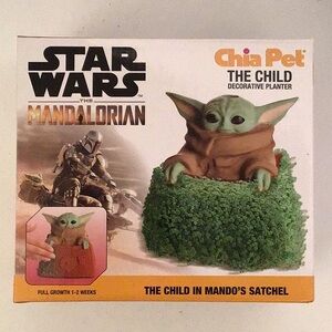 Star Wars The Mandalorian Chia Pet The Child Decorative Planter