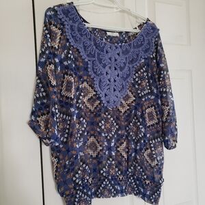 Free ❤ DEPT crochet front summer top