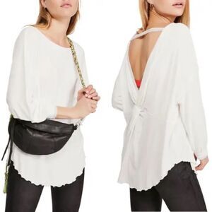 Free People Shimmery Shake Top