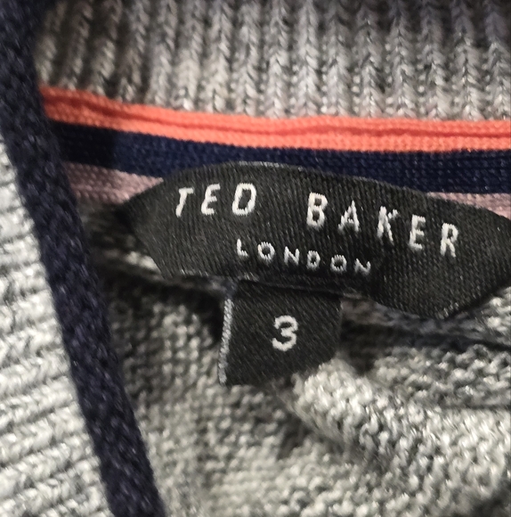 Ted Baker London InZone Crewneck Linen Blend Sweater - Picture 3 of 6