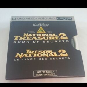 National Treasure 2 Book of Secrets on Sony PSP video