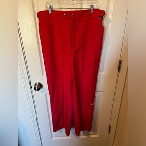 Titleist By Corbin Red Gore-Tex Pants /Snow Ski Sz Large