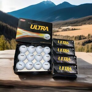 Wilson Ultra Ultimate Distance Golf Balls NEW Box of 12 Long Ball Titanium Core