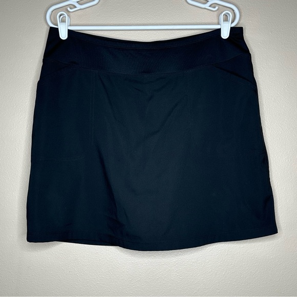 Cypress Club Women's Black‎ Activewear Skort Skirt Pockets Front & Back Size L - Picture 1 of 8