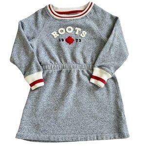 Roots Cabin Salt and Pepper Sweater dress/ Dress 4T for Toddler Girl