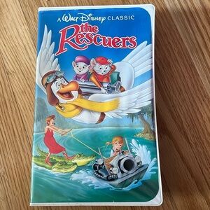 Vintage VHS The Rescuers Walt Disney Classic