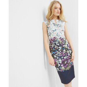 🌟🌸HOST PICK 🌟🌸 NWOT TED BAKER LONDON "TIHA' Enchantment Bodycon DRESS