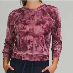 Lululemon Warm Down Crew *Crushed Velvet