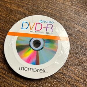 Dvd-r 10PK Memorex CDS