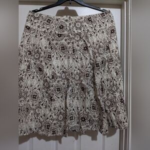 Apt 9 floral pattern skirt