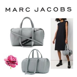 Marc Jacobs The Tag 26 Blue Bauletto Leather Bag