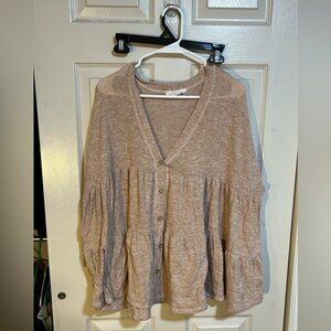 american threads top/cardigan