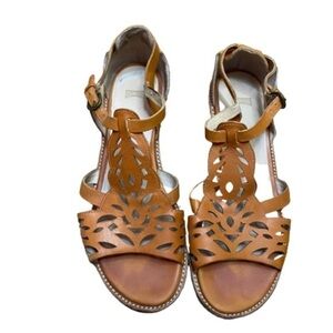 Camper Damas‎ Wedge Sandals Leather Uppers Women Size 37