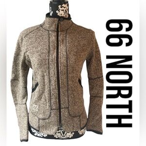 66 North Women’s Gola Jacket - Heathered, Size Small