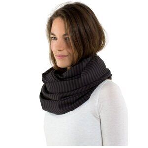 Lululemon Vinyasa Scarf Rulu Black/Half Micro Macro Black Soot