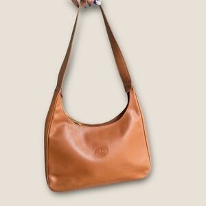 Longchamp leather shoulder bag