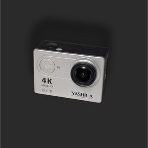 Yashica YAC401 4k Action Camera with Mount