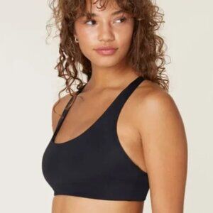 Andie Bikini Top Women's M Black The Caledonia Top NWT 7770 AT200