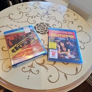 BLURAY NEW TARANTINO LOT OF 2 RESERVOIR DOGS & PULP FICTION