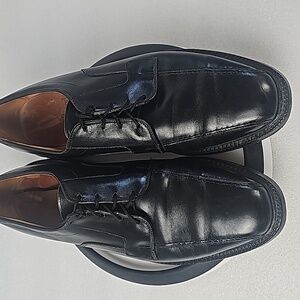 Allen Edmonds shoes mens 10D Hillcrest Black Leather Oxford Dress