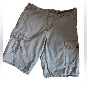 MENS MCKINLEY Grey Casual Cargo Short M