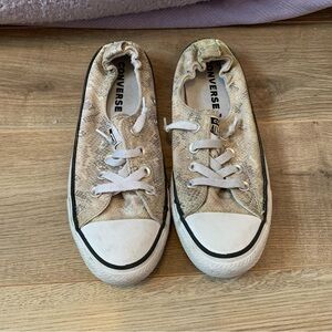 Converse Snake Skin Sneakers