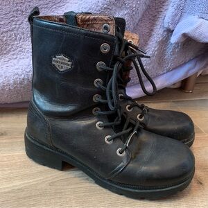 Vintage Harley Davidson Boots