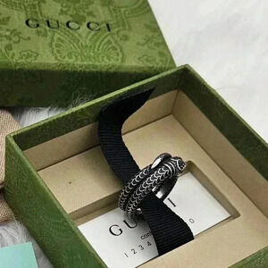 Gucci  Garden Snake Silver Ring