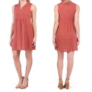 Terzo Millennio Linen Dress Size Medium