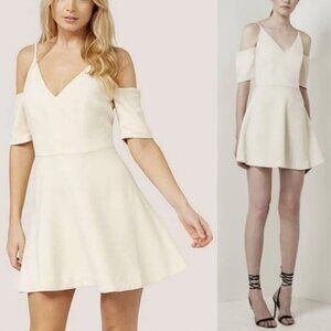 LULU'S‎ Structured Off Shoulder Fit & Flare Dress