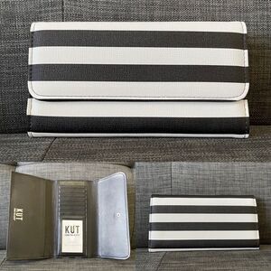 Kut From The Kloth Slim Striped Wallet