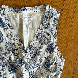 Lucky Brand wraparound cotton dress