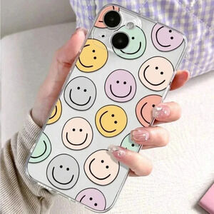 ⚠️Clearance iPhone 14 Pro/Pro Max Colorful Smiley Faces Phone Case