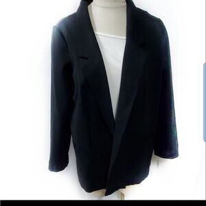 Alfani Black Long Blazer Size Medium