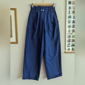 Vintage Bluenotes High Waisted Baggy Trousers