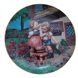 MJ Hummel Plate Little Companions "Squeaky Clean", Danbury Mint - 1990 BOGO 🌞🌞