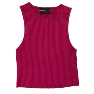 Minkpink Knit Cropped Tank