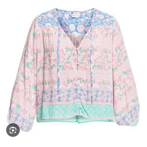 Billabong Bohemian Dream Long Sleeve Blouse